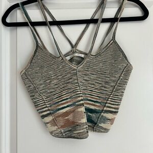 Striped Multicolor Women's Top